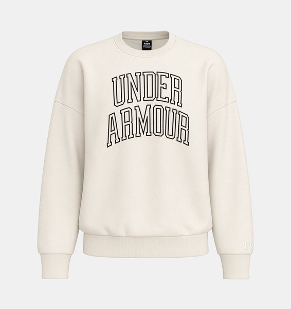 Taş Erkek UA Icon Heavyweight Terry Oversized Bisiklet Yaka Sweatshirt