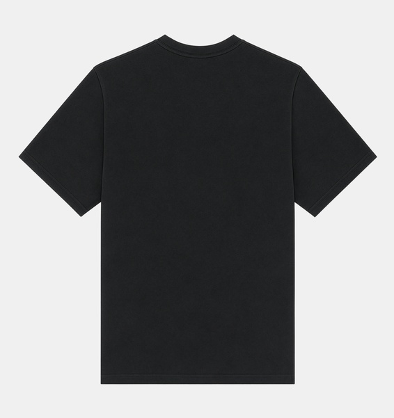 Siyah Erkek UA Heavyweight Wash Kısa Kollu T-shirt