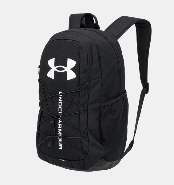 Siyah Unisex UA Hustle Sport Sırt Çantası