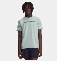 Erkek UA Blur Wordmark Kısa Kollu T-Shirt