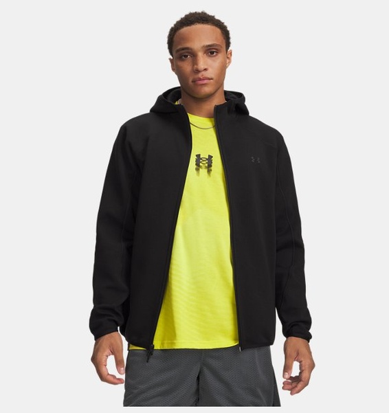 Siyah Erkek UA Unstoppable Fleece Ceket