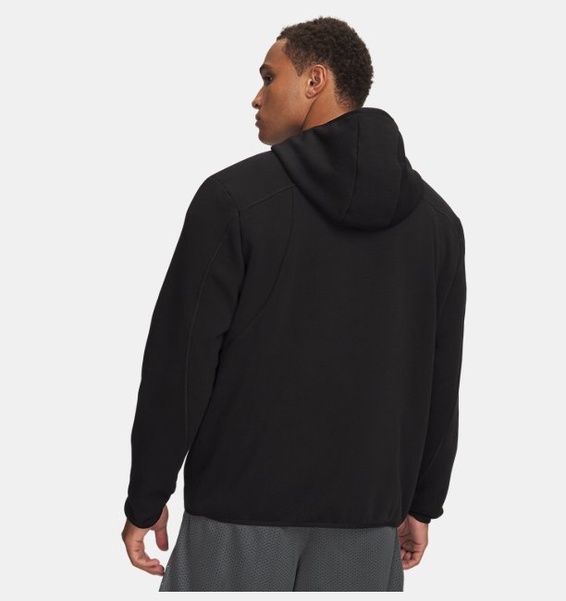 Siyah Erkek UA Unstoppable Fleece Ceket