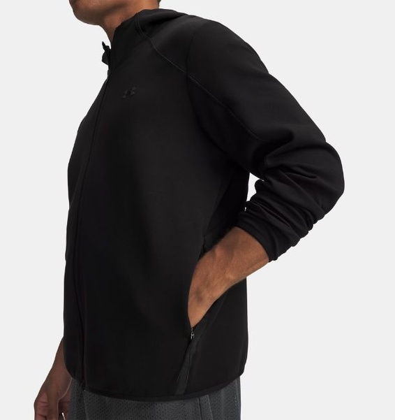 Siyah Erkek UA Unstoppable Fleece Ceket