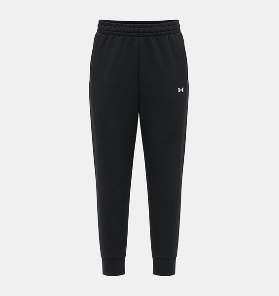 Siyah Kadın UA Sportwear Fleece Eşofman Altı