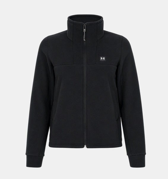 Siyah Kadın UA Expanse Fleece Mont