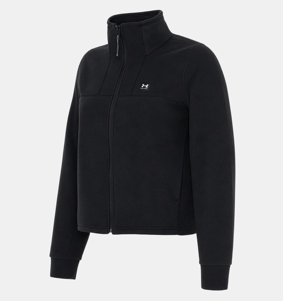 Siyah Kadın UA Expanse Fleece Mont