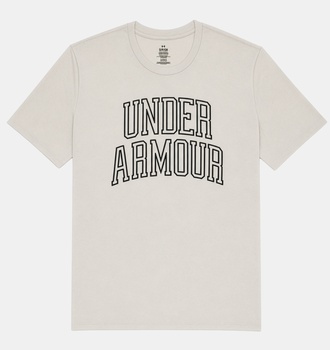 Kadın UA Heawyweight Arch Kısa Kollu T-shirt