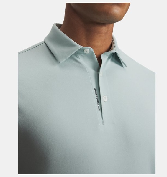 Turkuaz Erkek UA Drive Bonded Polo T-Shirt
