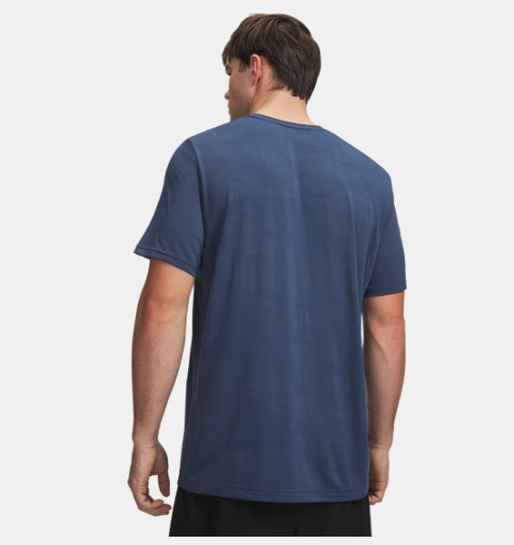 Mavi Erkek UA Vanish Elite Seamless Kısa Kollu T-Shirt