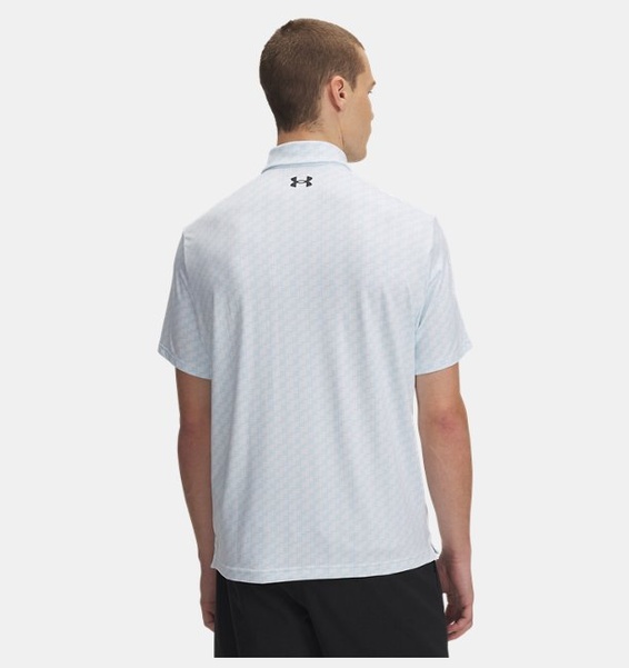 Açık Mavi Erkek UA Playoff 3.0 Basklı Polo T-shirt