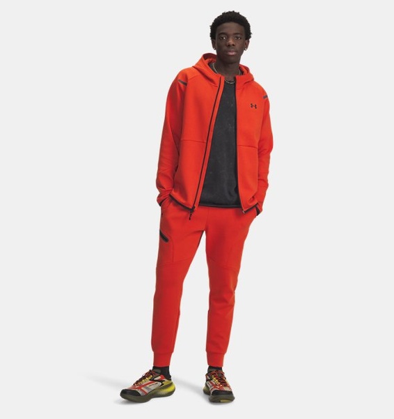 Kırmızı Erkek UA Unstoppable Fleece EU Eşofman Altı
