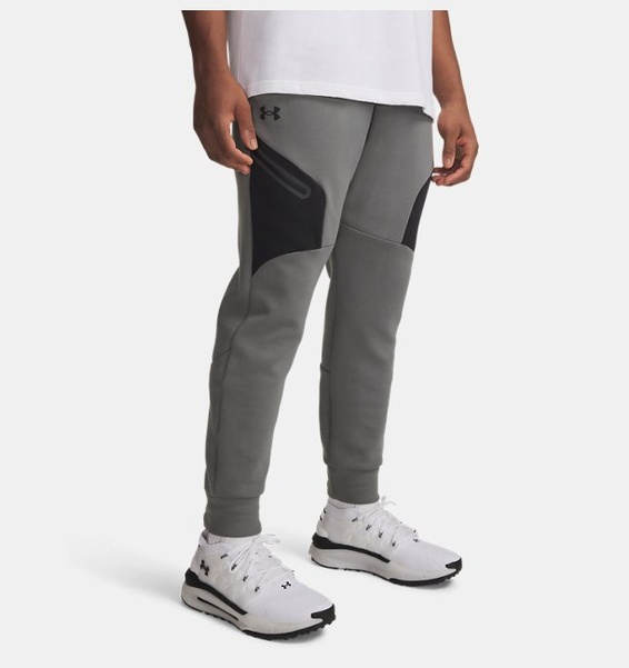 Gri Erkek UA Unstoppable Fleece EU Eşofman Altı