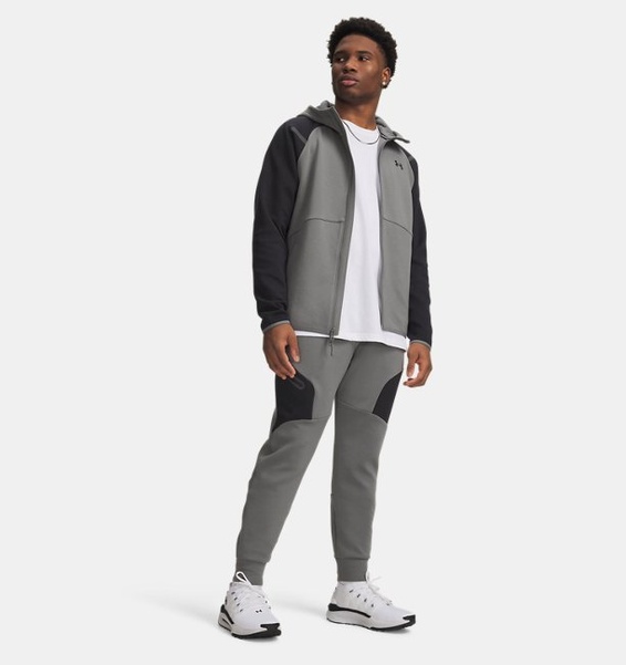 Gri Erkek UA Unstoppable Fleece EU Eşofman Altı