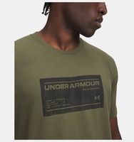 Erkek UA Box Label Kısa Kollu T-shirt