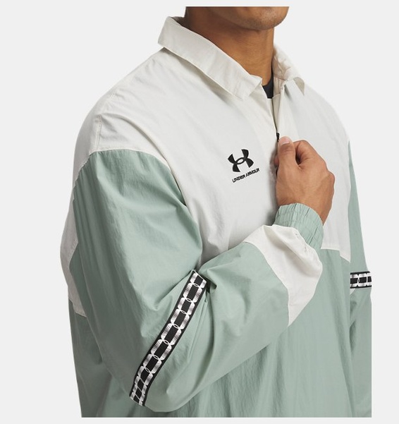 Yeşil Erkek UA 96 Terrace Drill Sweatshirt