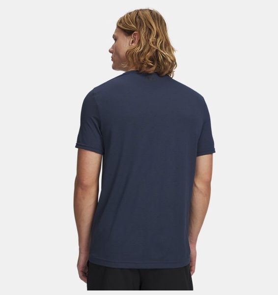 Mavi Erkek UA Vanish Novelty Seamless Kısa Kollu T-Shirt