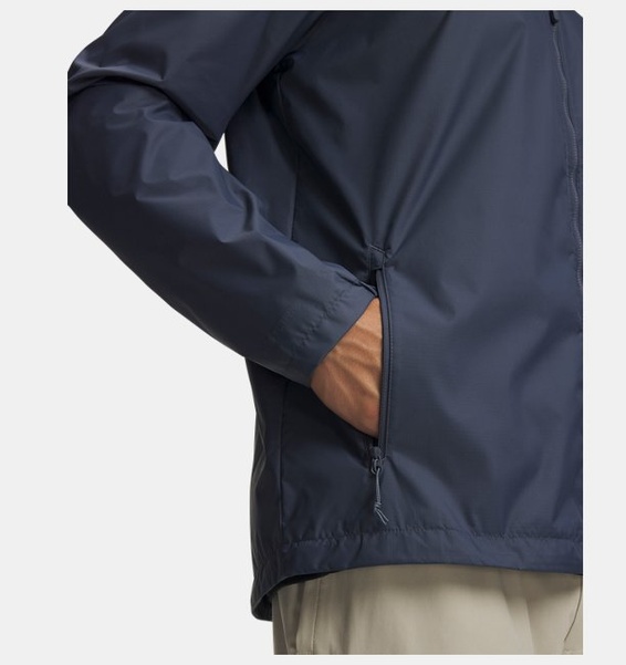 Gri Erkek UA Forefront Rain Mont