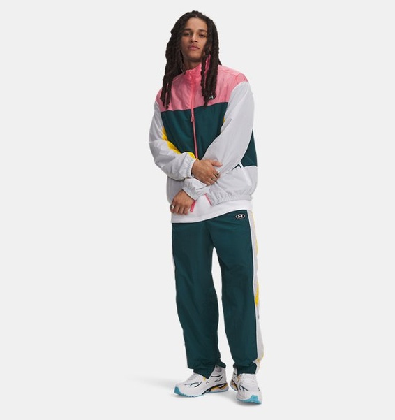 Yeşil Erkek UA Icon Woven Track Eşofman Altı