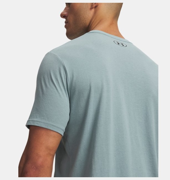 Lacivert Erkek UA Left Chest Lockup Kısa Kollu T-shirt